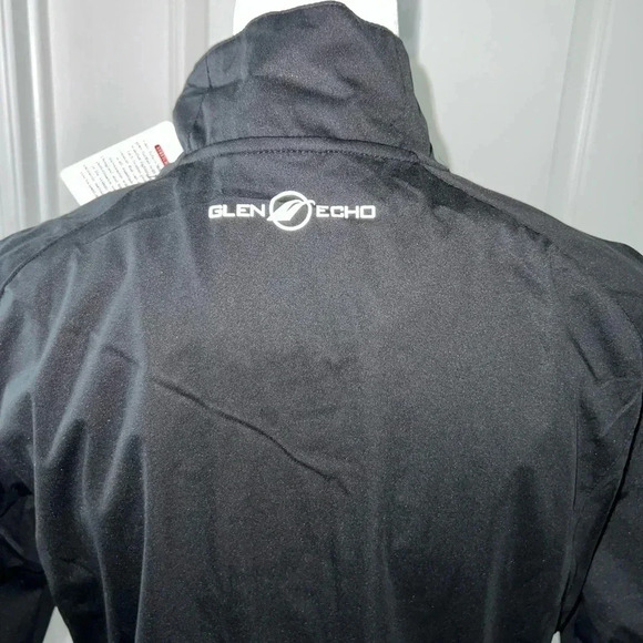 Glen Echo Golf Stretch Tech Water Repellent  Half Sleeve Shirt/Jacket Size S - Picture 4 of 11